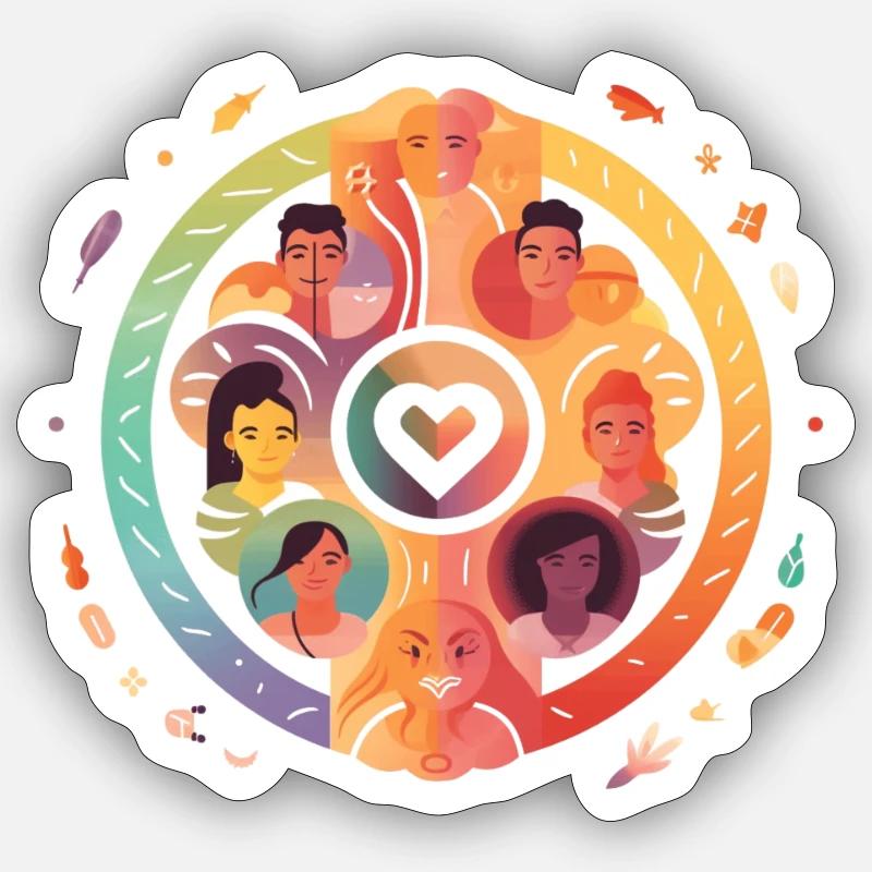 Sticker taille S (10 x 10 cm) - 