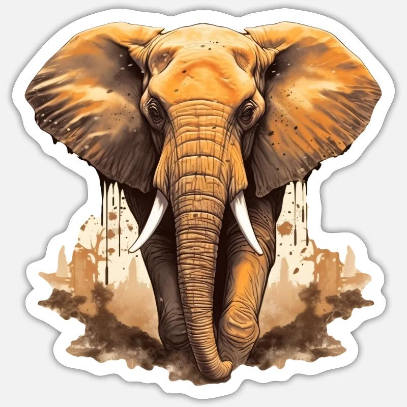 Sticker Größe S (10 x 10 cm) - 
