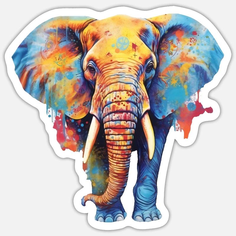 Sticker Größe S (10 x 10 cm) - 