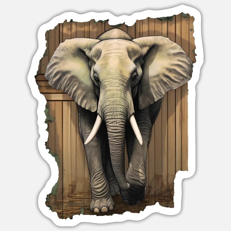 Sticker taille S (10 x 10 cm) - 