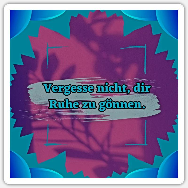 Sticker Größe S (10 x 10 cm) - 