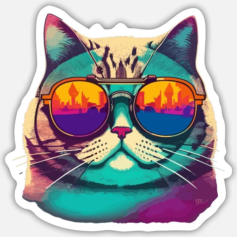 Sticker taille S (10 x 10 cm) - 
