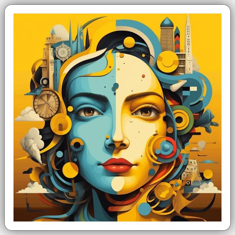 Sticker Größe S (10 x 10 cm) - 