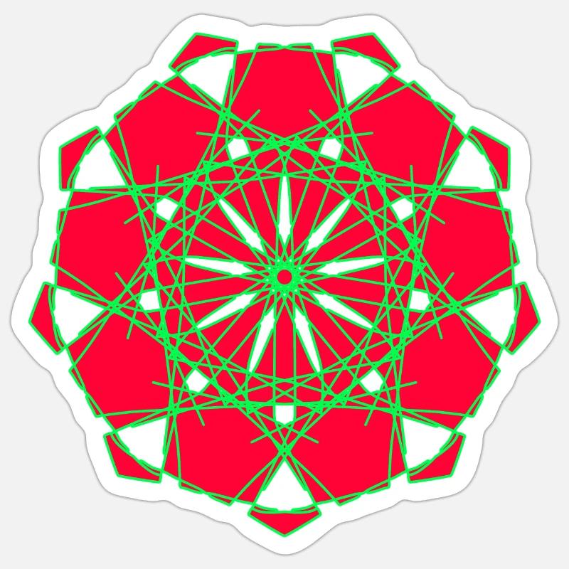 Pattern Sticker size S (10 x 10 cm)