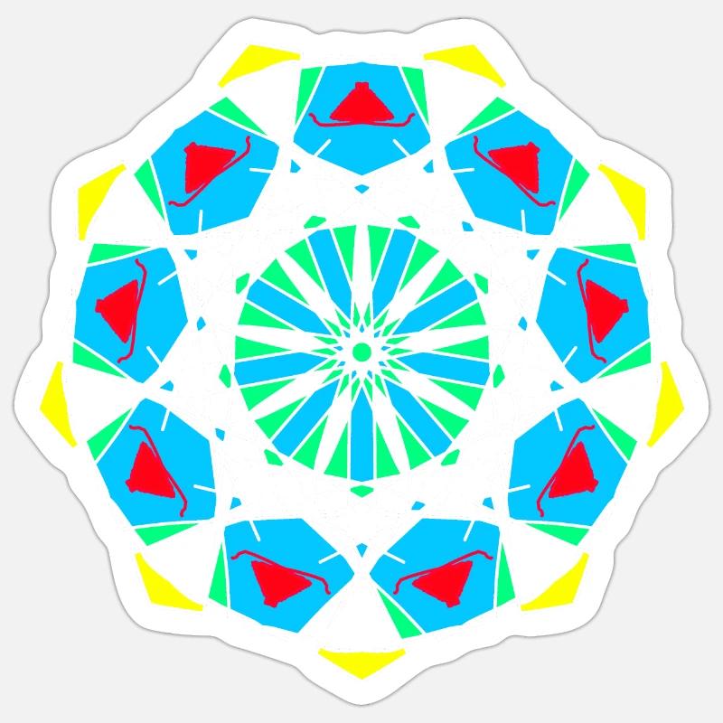 Modèle Sticker taille S (10 x 10 cm)