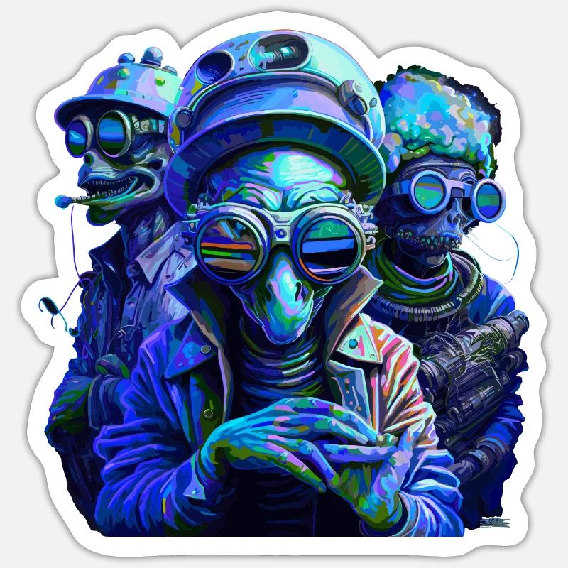 Sticker size S (10 x 10 cm) - 