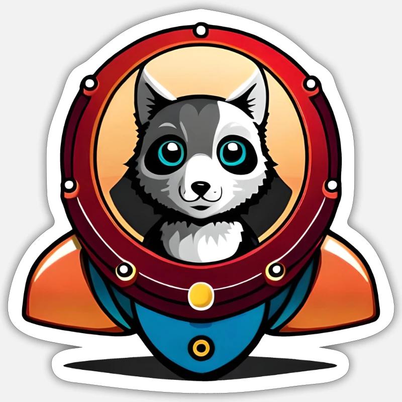 Sticker taille S (10 x 10 cm) - 