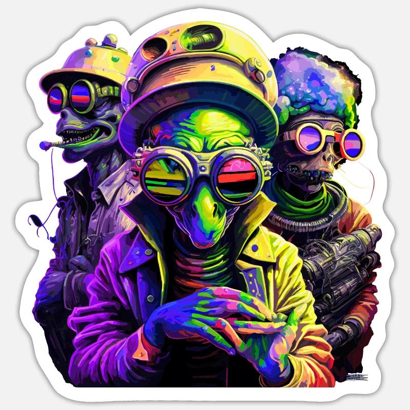 Sticker size S (10 x 10 cm) - 