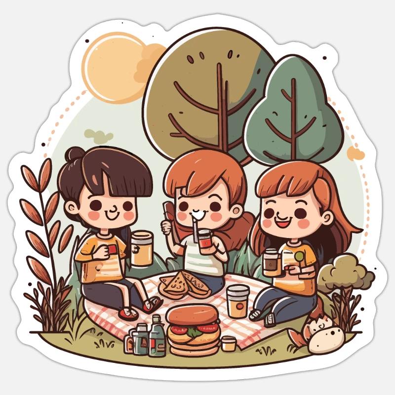 Sticker taille S (10 x 10 cm) - 