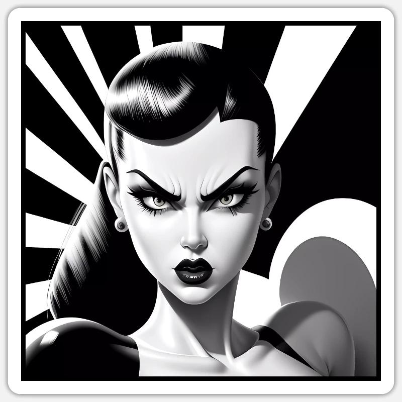 Sticker taille S (10 x 10 cm) - 