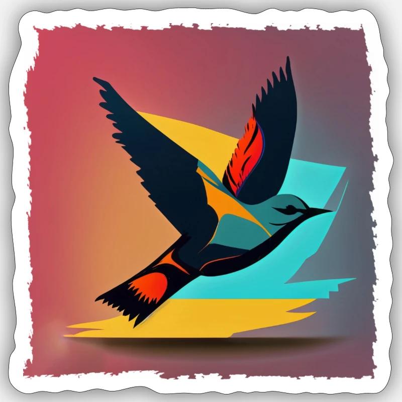 Sticker taille S (10 x 10 cm) - 