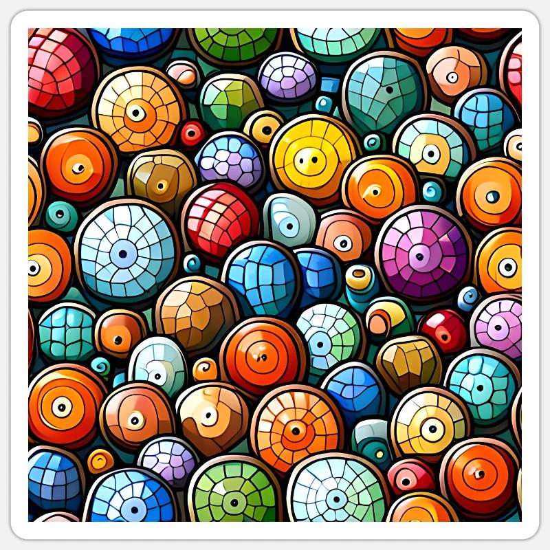 Sticker taille S (10 x 10 cm) - 