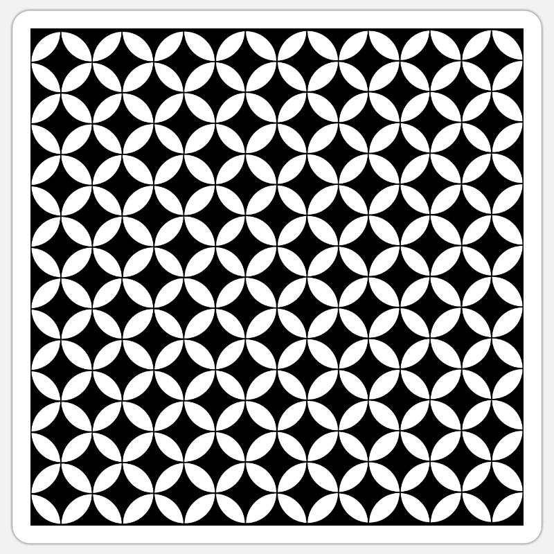 Modello Sticker formato S (10 x 10 cm)