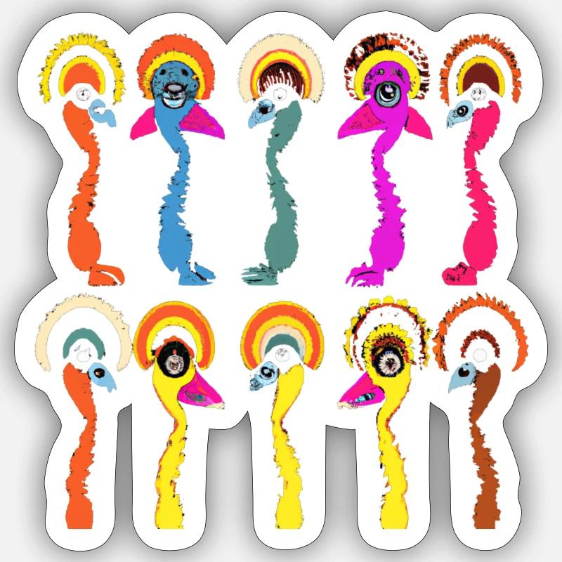 Sticker taille S (10 x 10 cm) - 