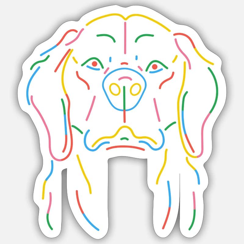 Sticker Größe S (10 x 10 cm) - 