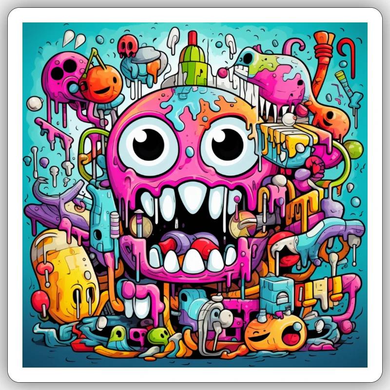 Sticker size S (10 x 10 cm) - 