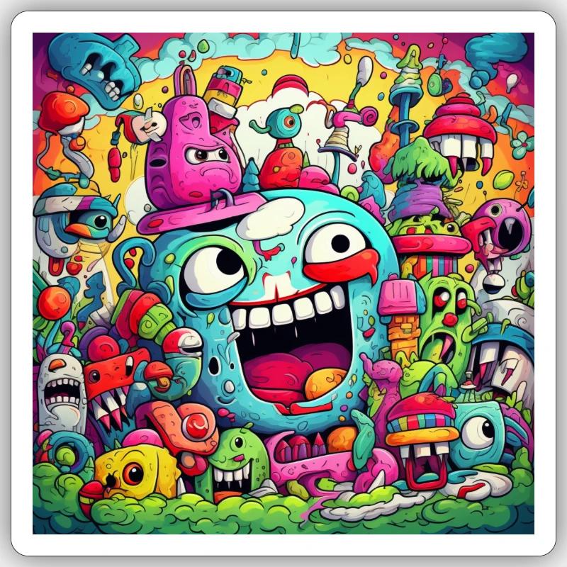 Sticker size S (10 x 10 cm) - 