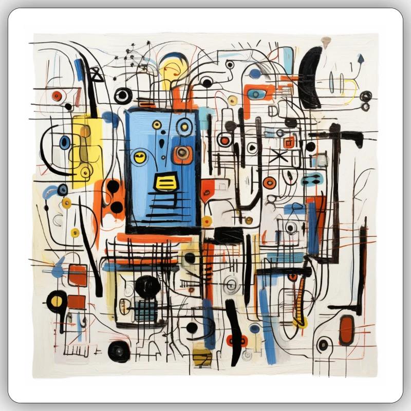Sticker Größe S (10 x 10 cm) - 