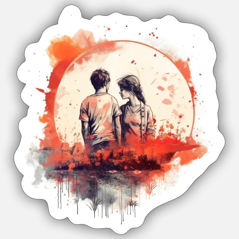Sticker Größe S (10 x 10 cm) - 