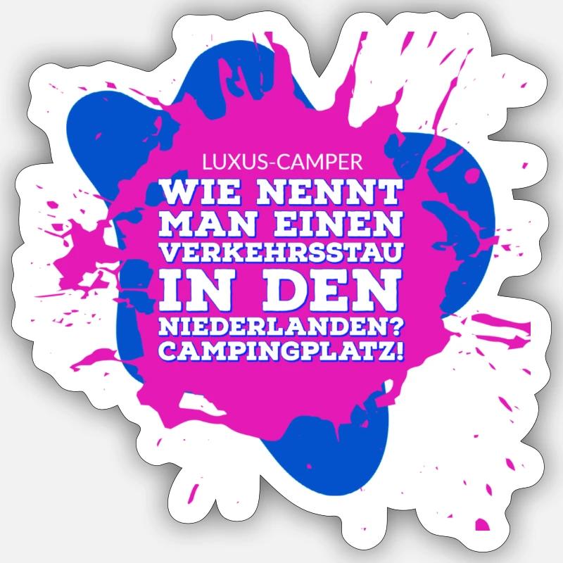 Sprüche - Sticker Größe S (10 x 10 cm) - Mattweiß