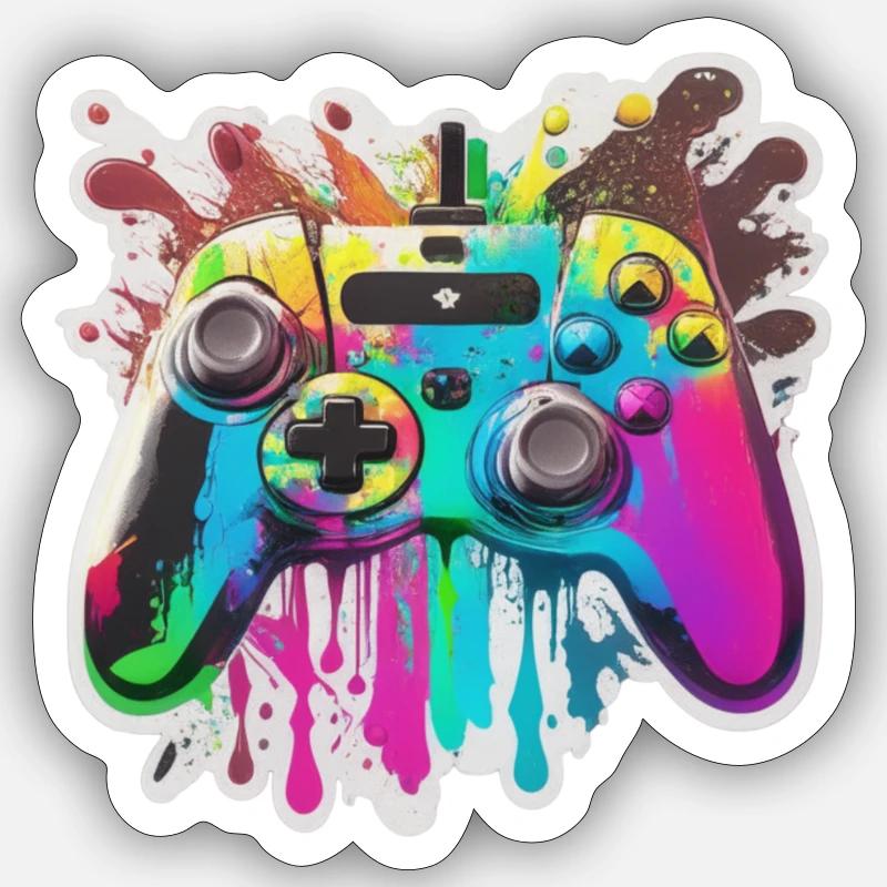 Sticker Größe S (10 x 10 cm) - 