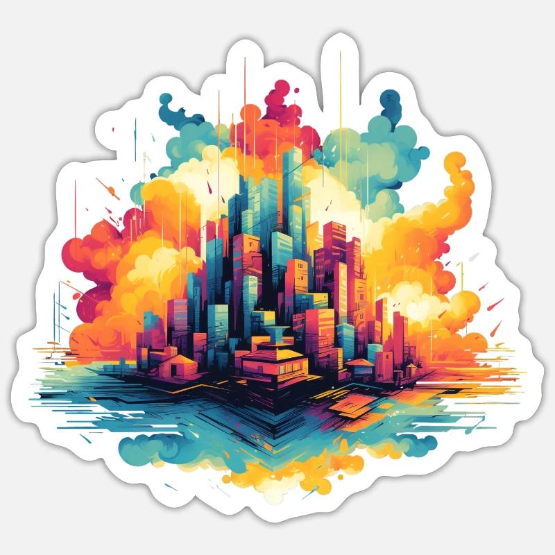 Sticker taille S (10 x 10 cm) - 