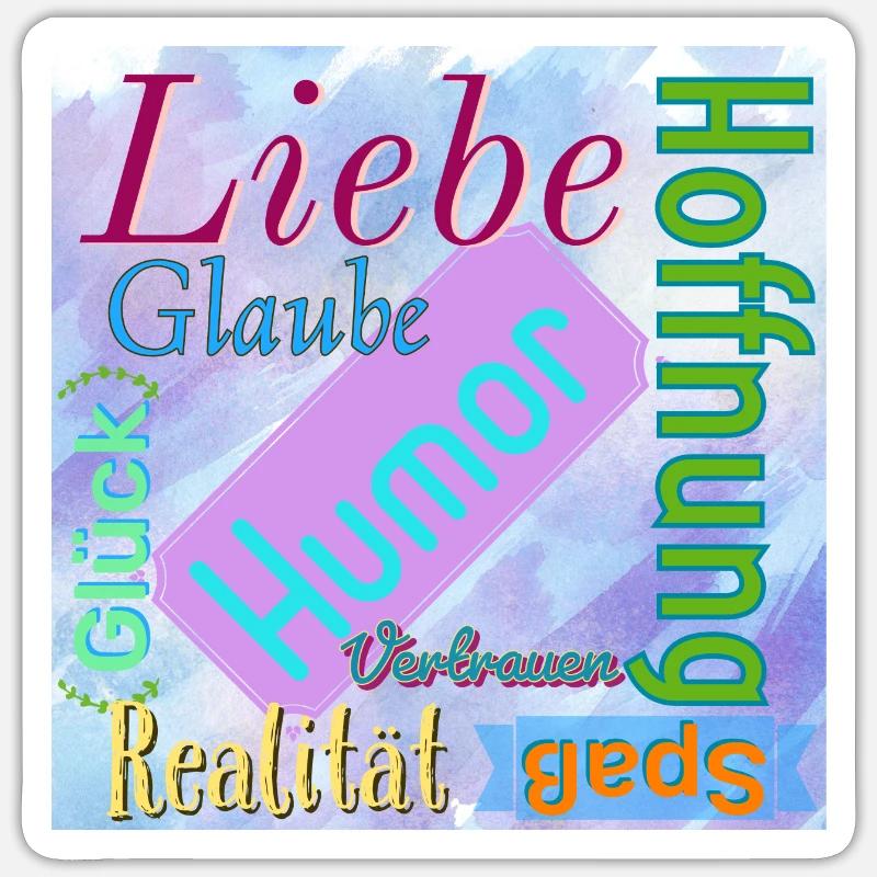 Sticker Größe S (10 x 10 cm) - 
