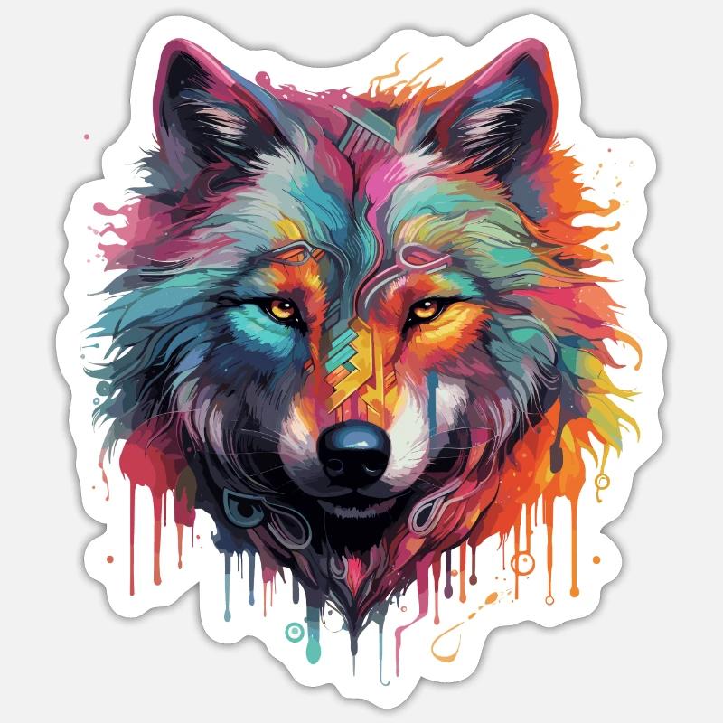 Sticker Größe S (10 x 10 cm) - 