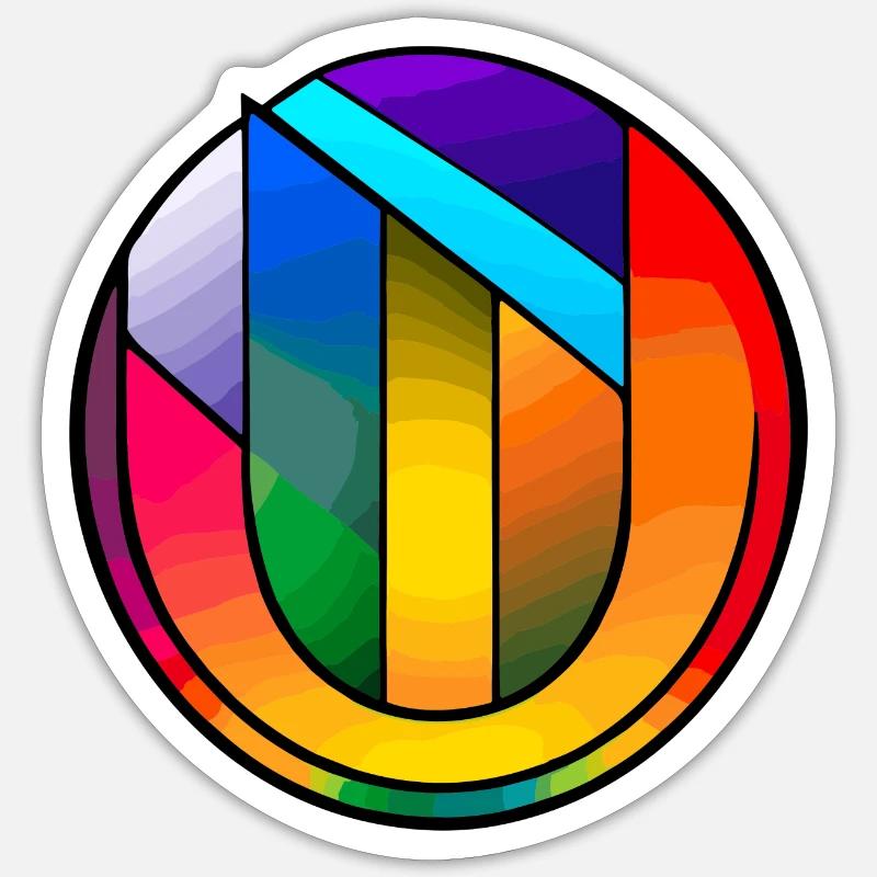 Pride - Open Mind - Statement-Piece V2 Sticker size S (10 x 10 cm)