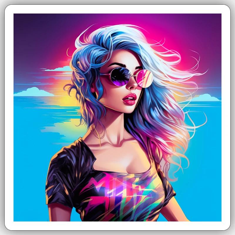 Sticker Größe S (10 x 10 cm) - 