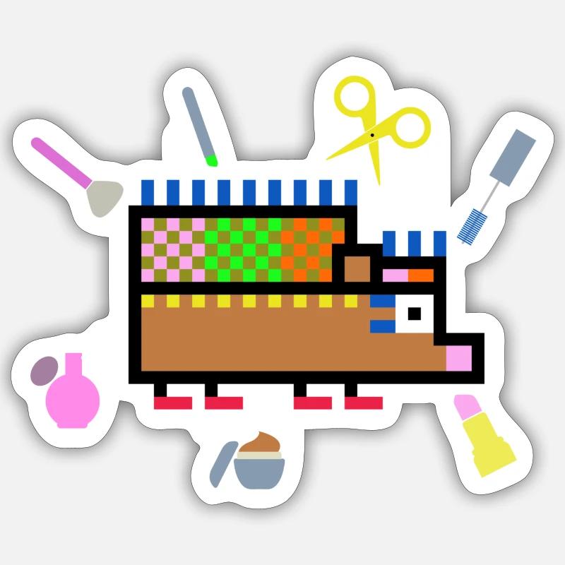 Sticker taille S (10 x 10 cm) - 