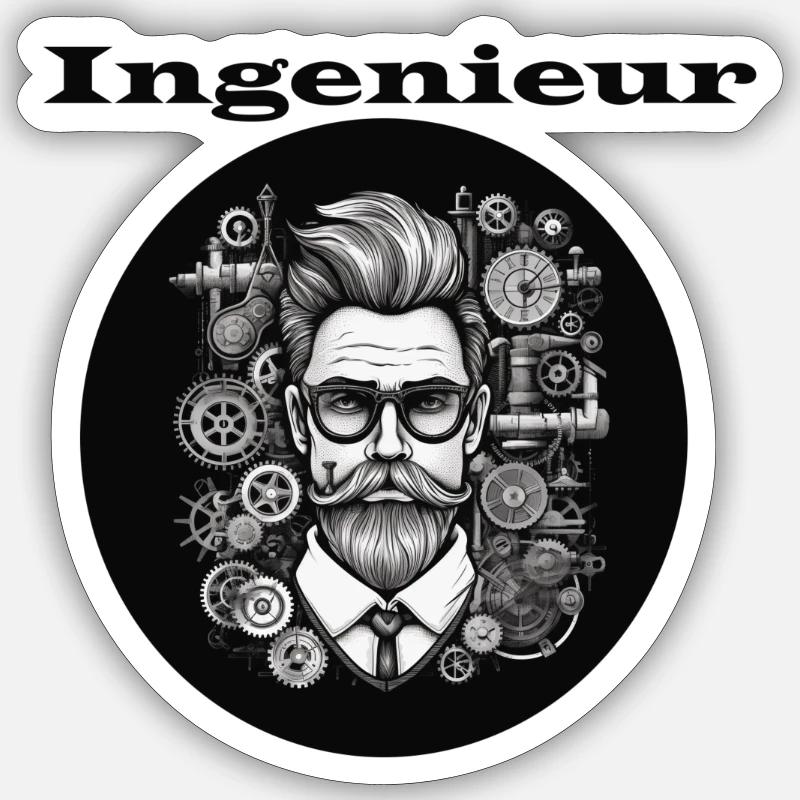 Sticker taille S (10 x 10 cm) - 