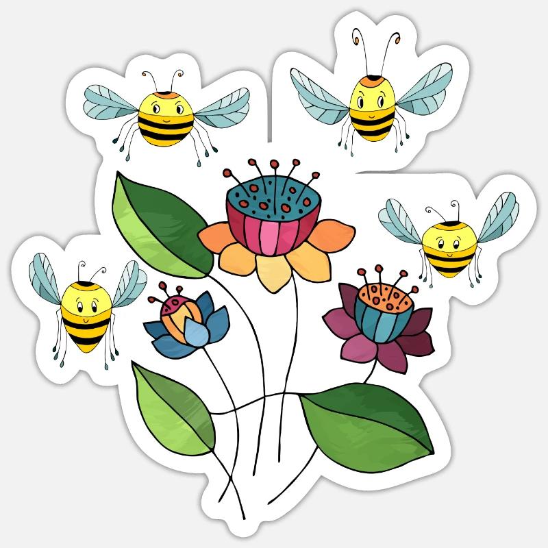 Sticker Größe S (10 x 10 cm) - 