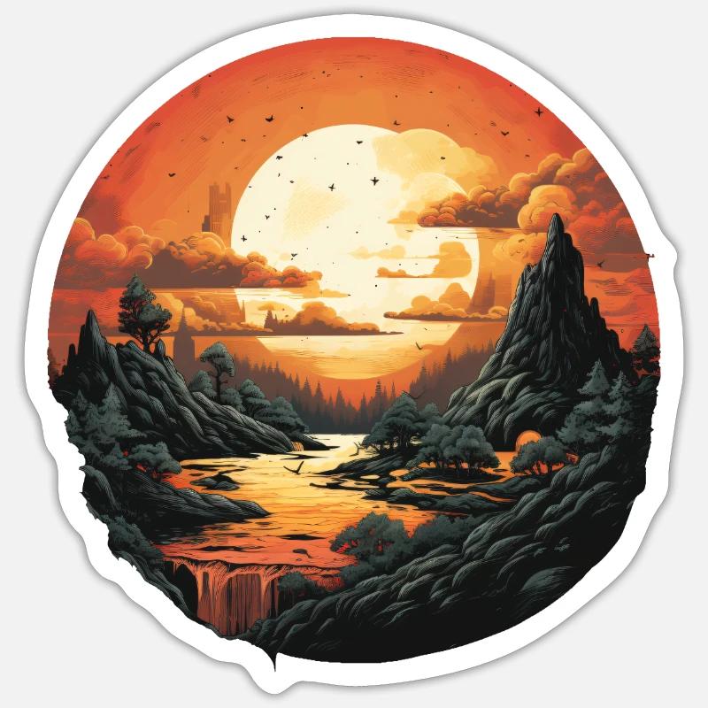 Sticker Größe S (10 x 10 cm) - 