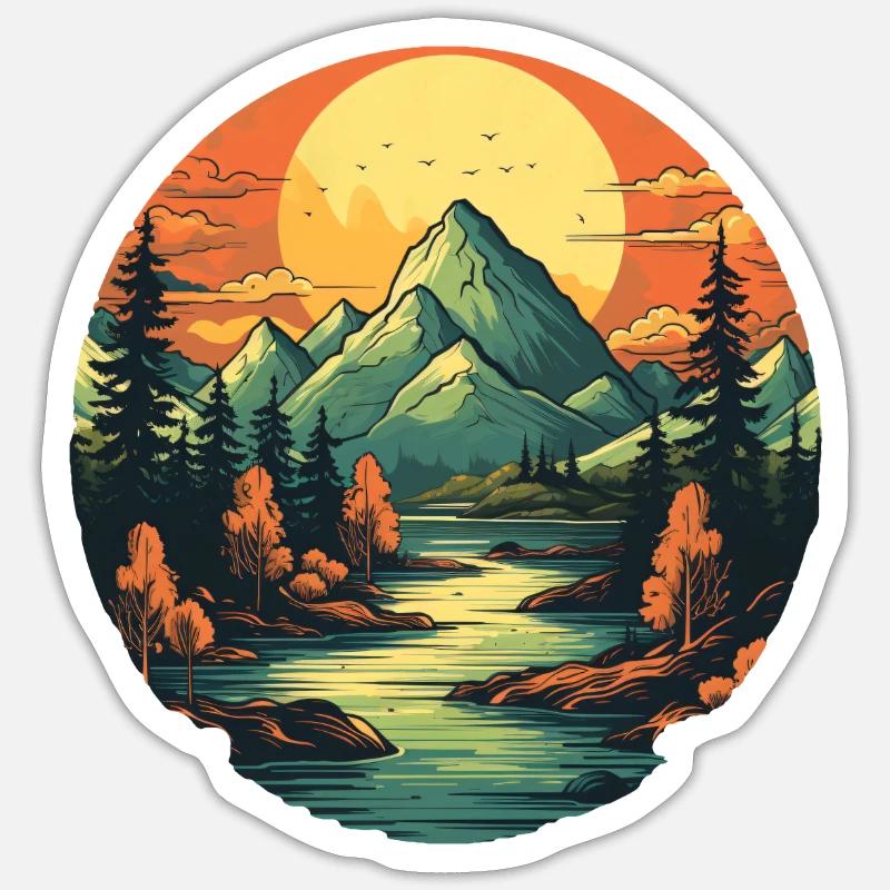 Sticker taille S (10 x 10 cm) - 