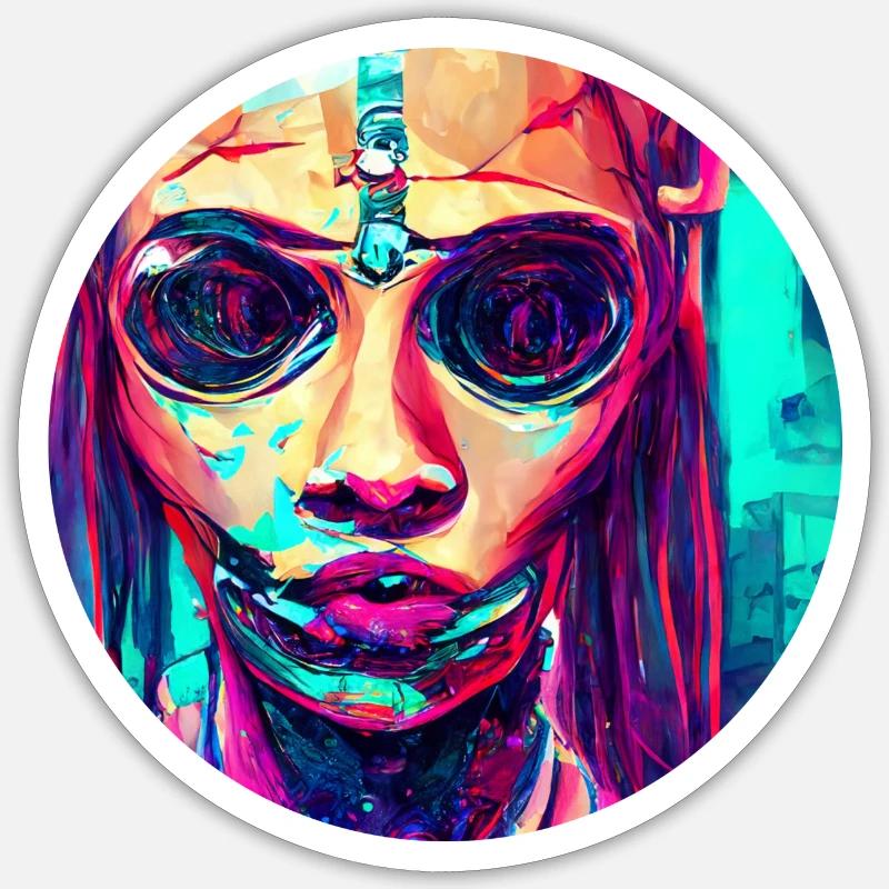 Sticker Größe S (10 x 10 cm) - 