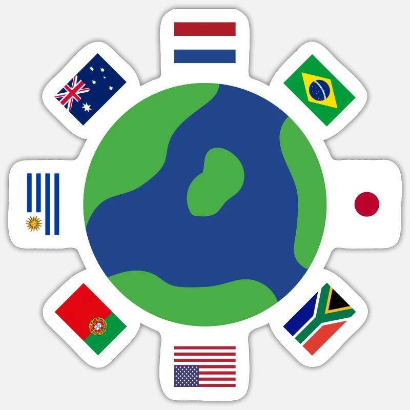 Sticker taille S (10 x 10 cm) - 