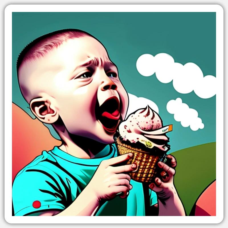 Sticker taille S (10 x 10 cm) - 