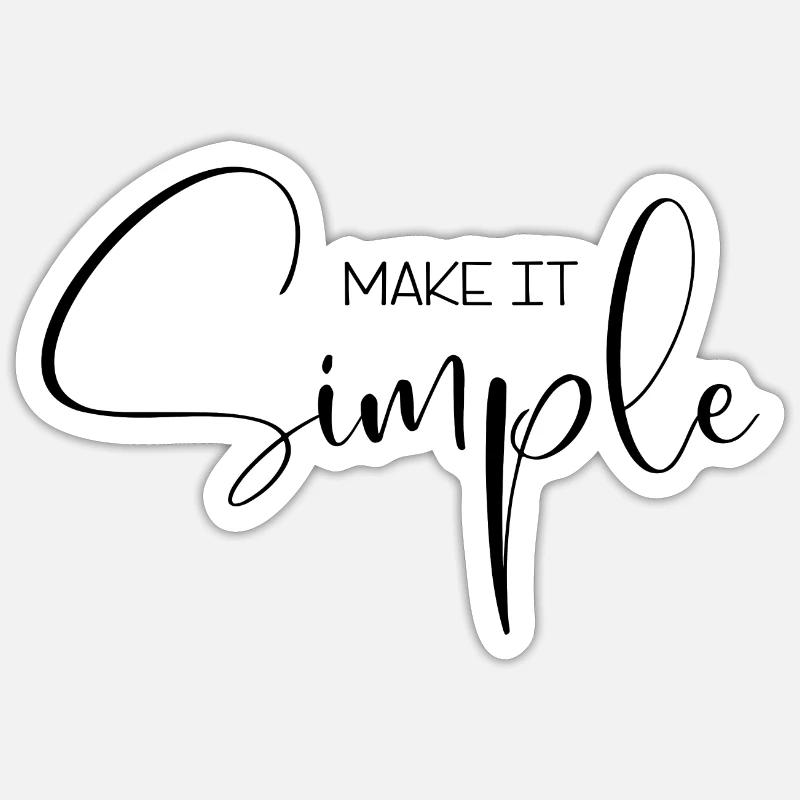 Sticker Größe S (10 x 10 cm) - 