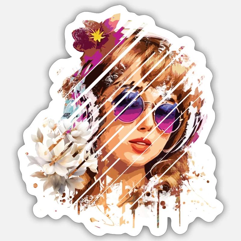 Sticker Größe S (10 x 10 cm) - 