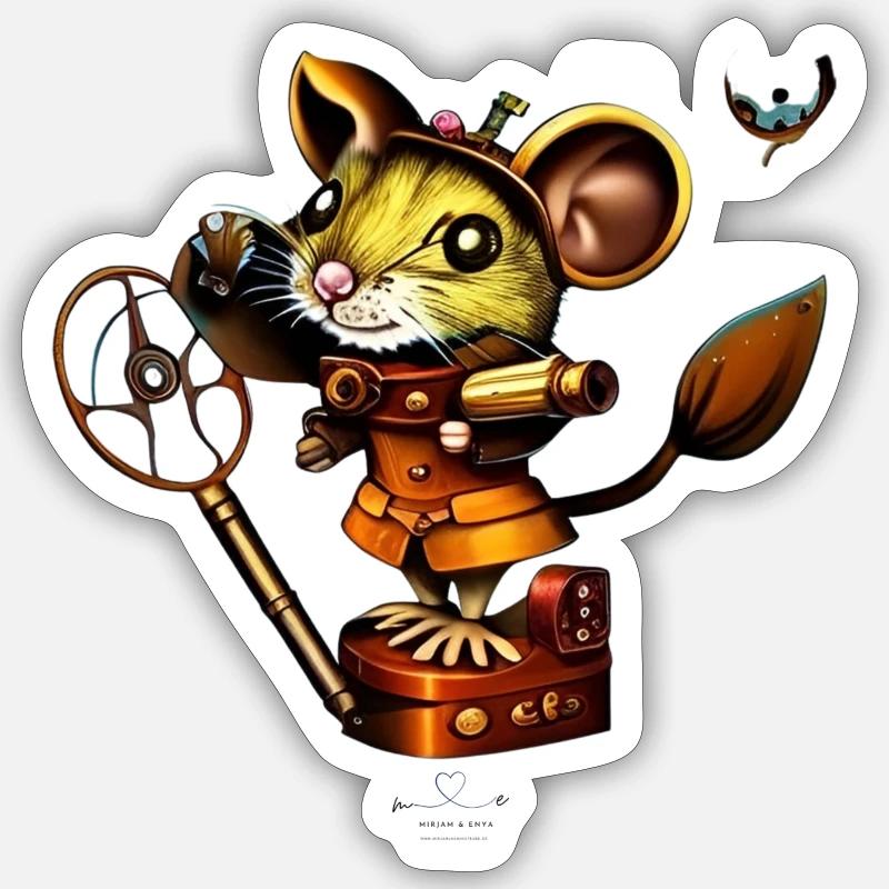 Sticker Größe S (10 x 10 cm) - 