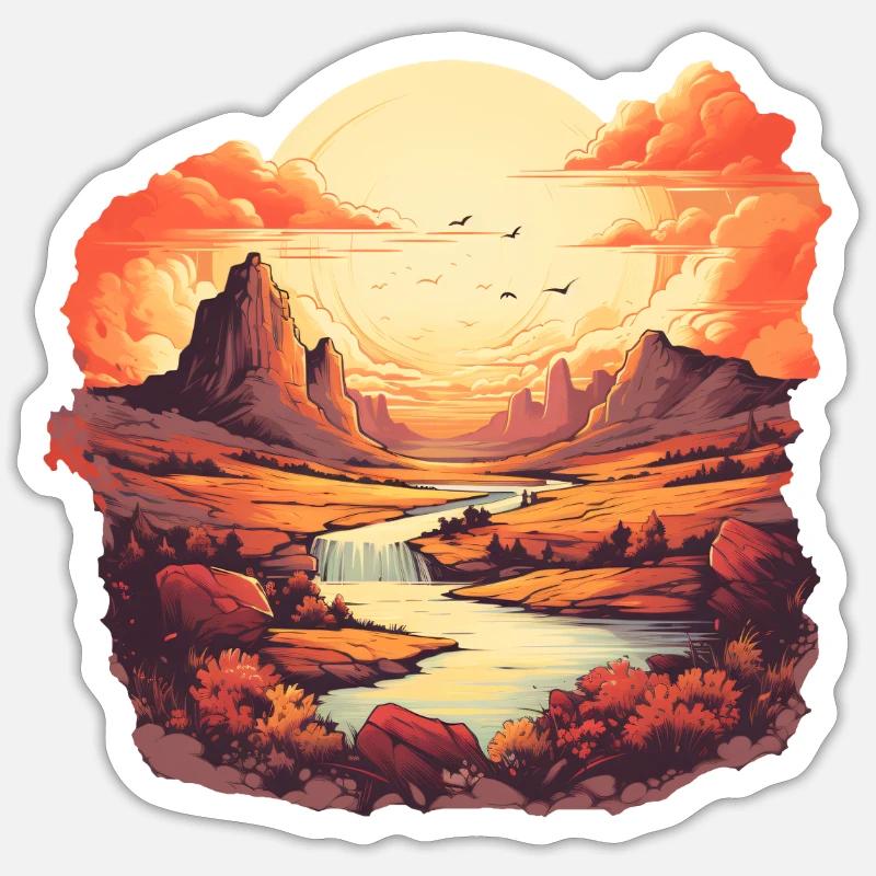 Sticker Größe S (10 x 10 cm) - 