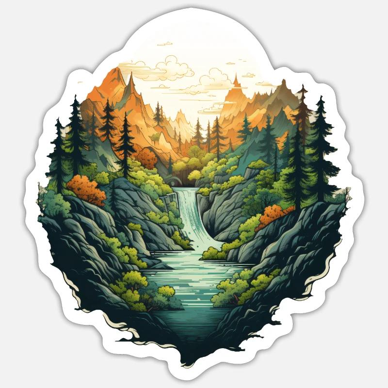 Sticker taille S (10 x 10 cm) - 