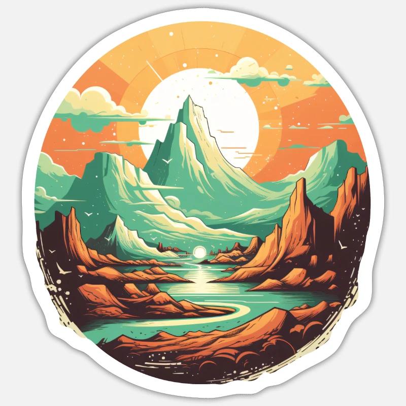 Sticker taille S (10 x 10 cm) - 