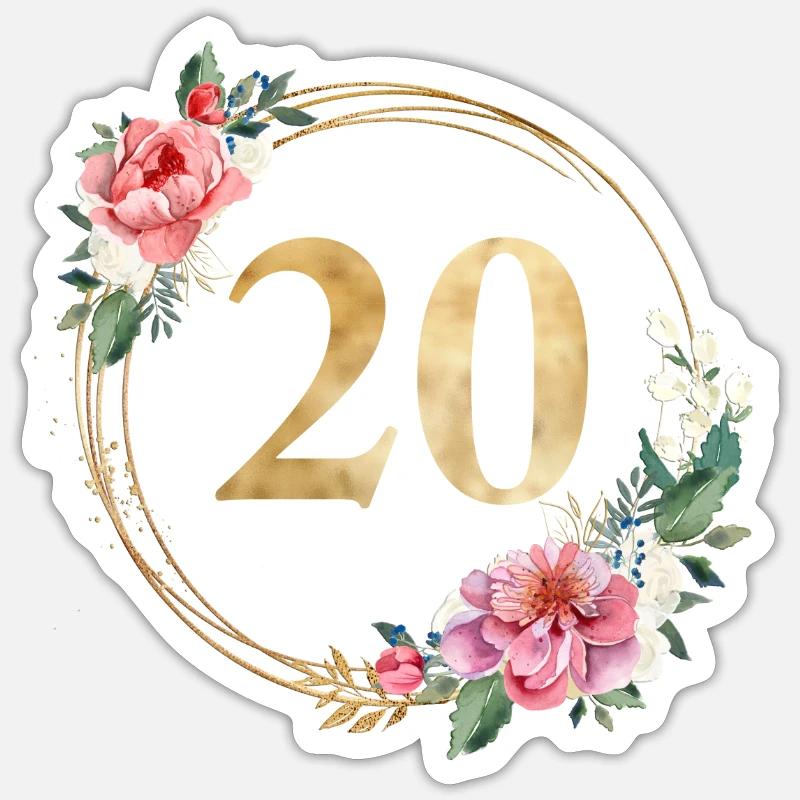 Sticker Größe S (10 x 10 cm) - 