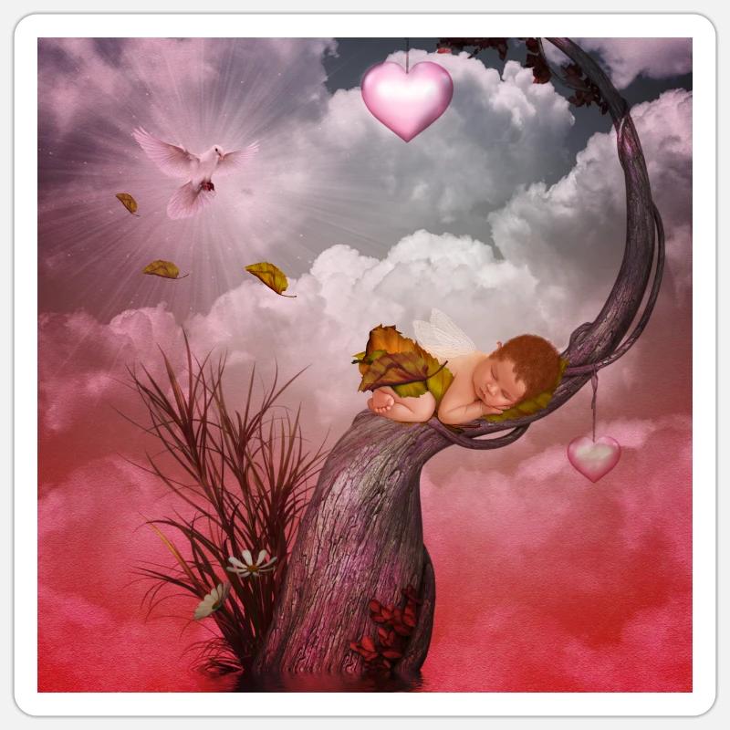 Sticker Größe S (10 x 10 cm) - 