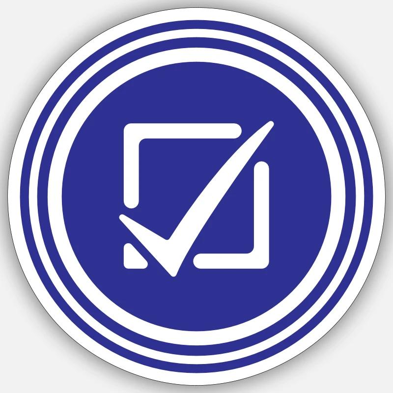 Sticker taille S (10 x 10 cm) - 