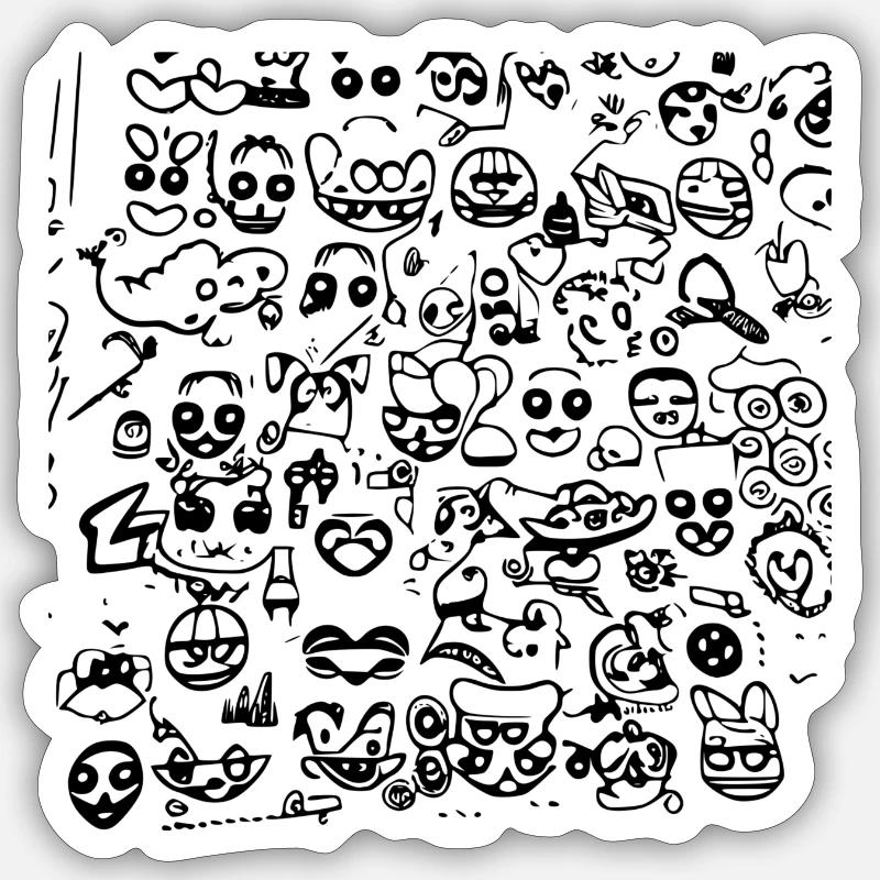 Sticker size S (10 x 10 cm) - 