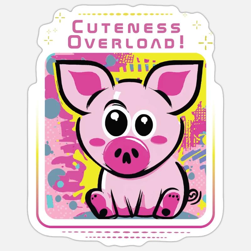 Sticker taille S (10 x 10 cm) - 