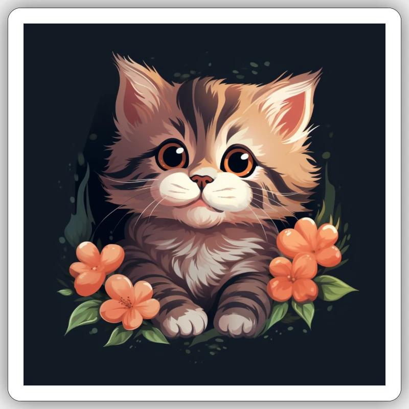 Sticker Größe S (10 x 10 cm) - 
